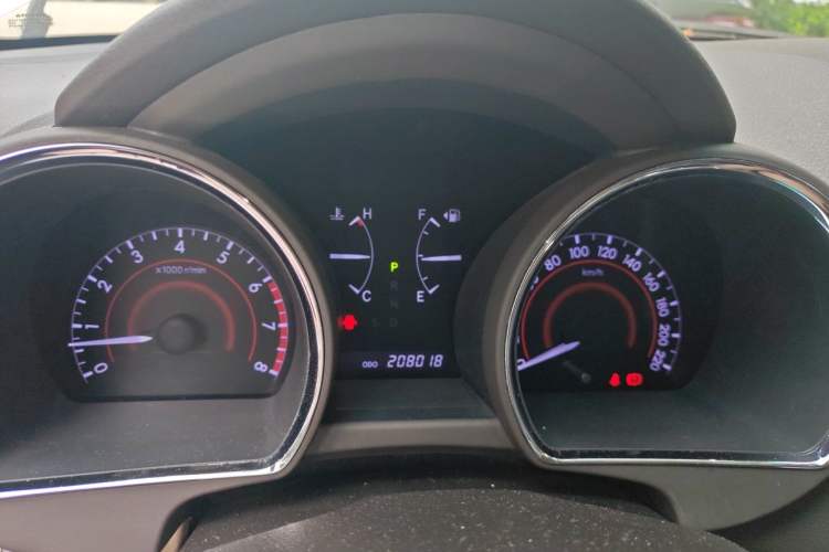 Used Toyota Highlander 2013 2.7L Two-Wheel Drive 5-Seater Purple Gold Edition Instrument Cluster