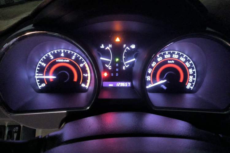 Used Toyota Highlander 2013 2.7L Two-Wheel Drive 7-Seater Zijin Edition Instrument Cluster