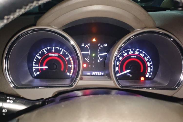 Used Toyota Highlander 2013 2.7L Two-Wheel Drive 7-Seater Zijin Edition Instrument Cluster