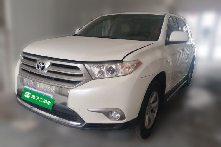 Used Toyota Highlander 2013 2.7L Two-Wheel Drive 5-Seater Purple Gold Edition Guazi used car, China used car export, Used car for sale, Used cars, Cheapest cars for sale
