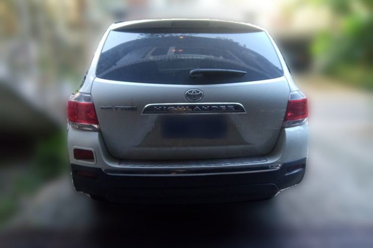 Used Toyota Highlander 2013 2.7L Two-Wheel Drive 5-Seater Purple Gold Edition Rear
