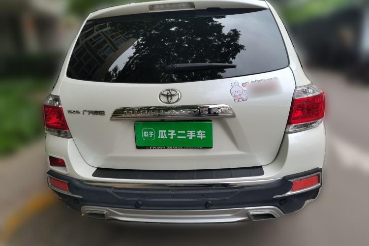 Used Toyota Highlander 2013 2.7L 2WD 7-Seater Explorer Edition Rear