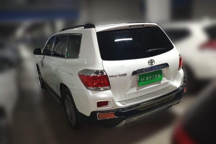 Used Toyota Highlander 2013 2.7L Two-Wheel Drive 7-Seater Zijin Edition Rear Left 45 Deg