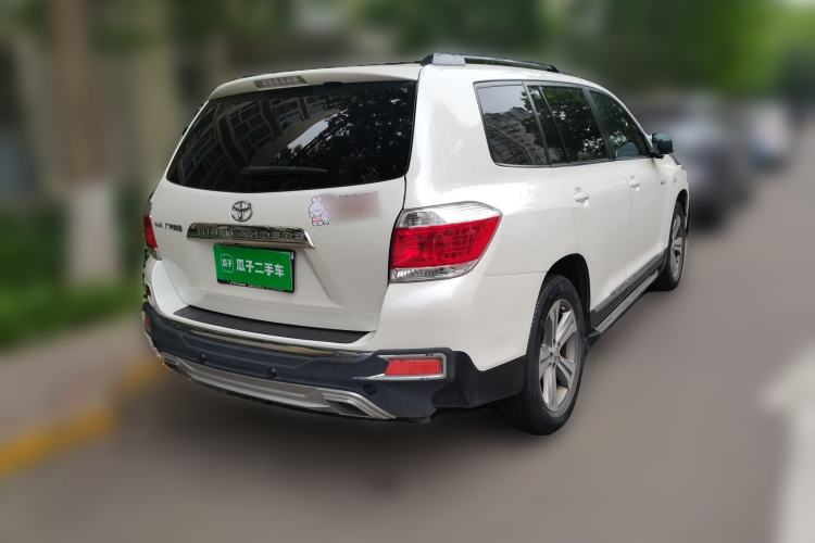 Used Toyota Highlander 2013 2.7L 2WD 7-Seater Explorer Edition Rear Right 45 Deg