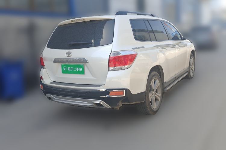 Used Toyota Highlander 2013 2.7L Two-Wheel Drive 7-Seater Zijin Edition Rear Right 45 Deg