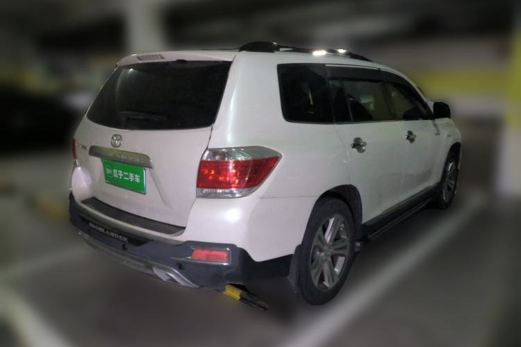 Used Toyota Highlander 2013 2.7L Two-Wheel Drive 7-Seater Zijin Edition Rear Right 45 Deg