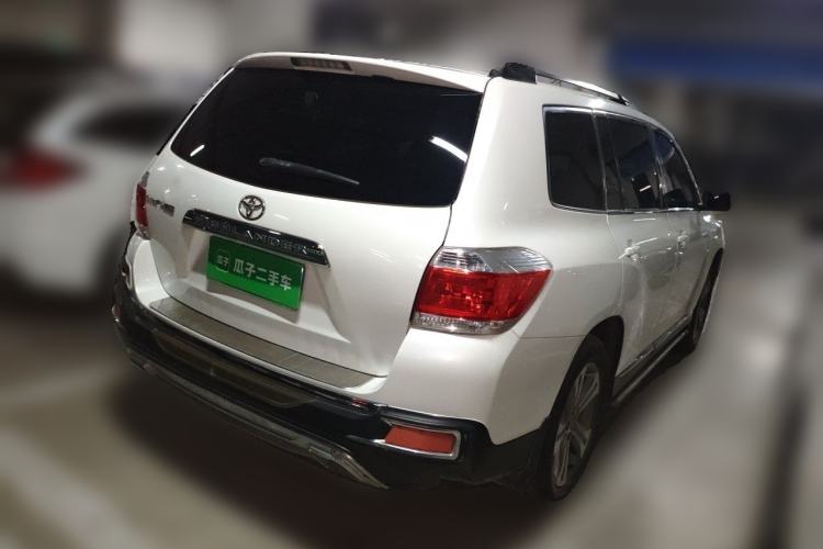 Used Toyota Highlander 2013 2.7L Two-Wheel Drive 7-Seater Zijin Edition Rear Right 45 Deg