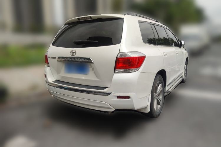 Used Toyota Highlander 2013 2.7L 2WD 7-Seater Explorer Edition Rear Right 45 Deg