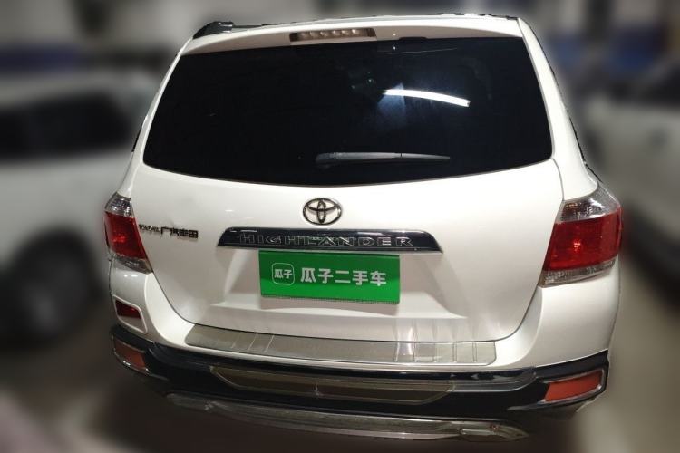 Used Toyota Highlander 2013 2.7L Two-Wheel Drive 7-Seater Zijin Edition Rear