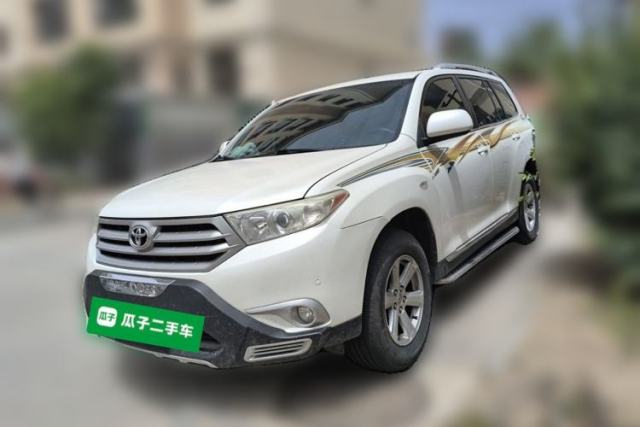 Used Toyota Highlander 2013 2.7L Two-Wheel Drive 5-Seater Purple Gold Edition