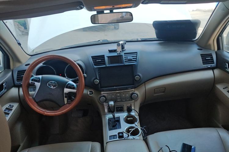 Used Toyota Highlander 2013 2.7L Two-Wheel Drive 7-Seater Zijin Edition Steering Wheel