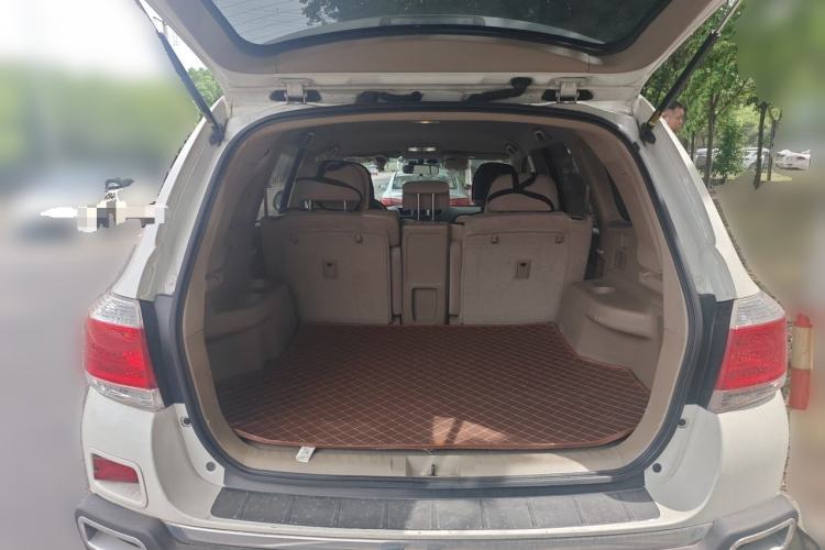 Used Toyota Highlander 2013 2.7L Two-Wheel Drive 5-Seater Purple Gold Edition Trunk