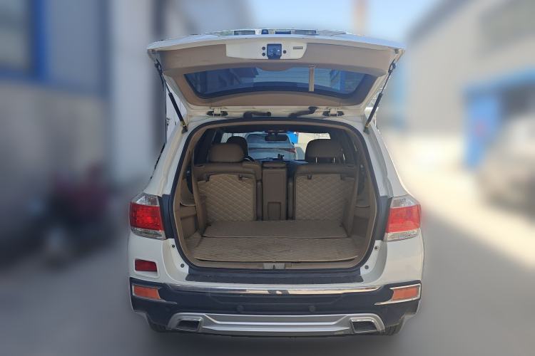 Used Toyota Highlander 2013 2.7L Two-Wheel Drive 7-Seater Zijin Edition Trunk