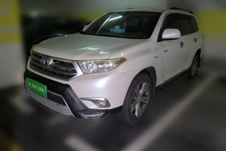 Used Toyota Highlander 2013 2.7L Two-Wheel Drive 7-Seater Zijin Edition Guazi used car, China used car export, Used car for sale, Used Toyota cars, Cheapest cars for sale