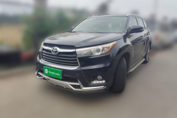 Used Toyota Highlander 2015 2.0T Two-Wheel Drive Luxury Edition 7 Seats Guazi used car, China used car export, Used car for sale, Used cars, Cheapest cars for sale