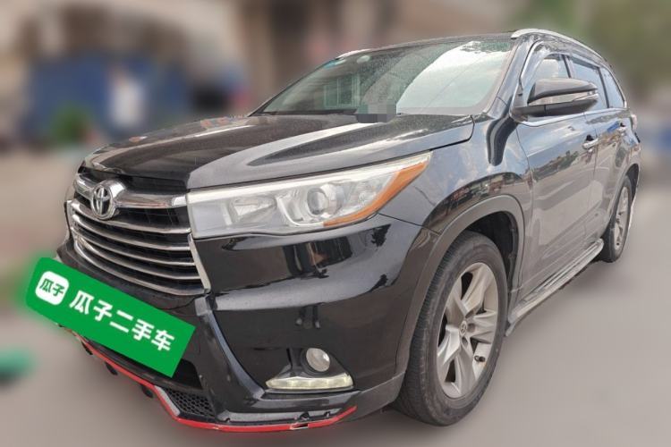 Used Toyota Highlander 2015 2.0T Four-Wheel Drive Luxury Edition 7-Seater Guazi used car, China used car export, Used car for sale, Used cars, Cheapest cars for sale