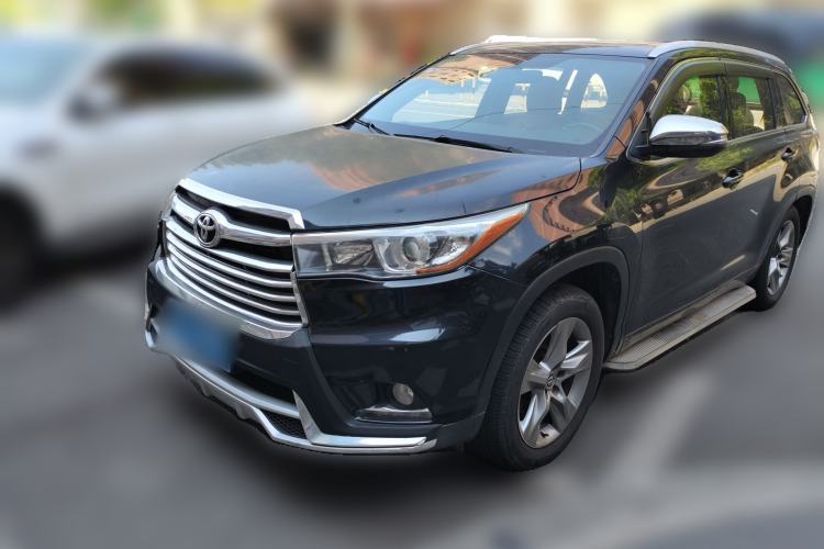 Used Toyota Highlander 2015 2.0T Four-Wheel Drive Luxury Edition 7-Seater Guazi used car, China used car export, Used car for sale, Used cars, Cheapest cars for sale