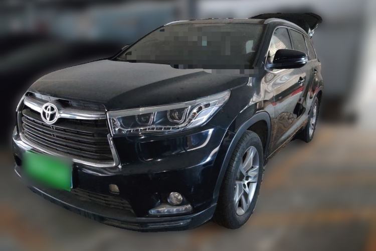 Used Toyota Highlander 2015 2.0T Four-Wheel Drive Luxury Edition 7-Seater Guazi used car, China used car export, Used car for sale, Used cars, Cheapest cars for sale