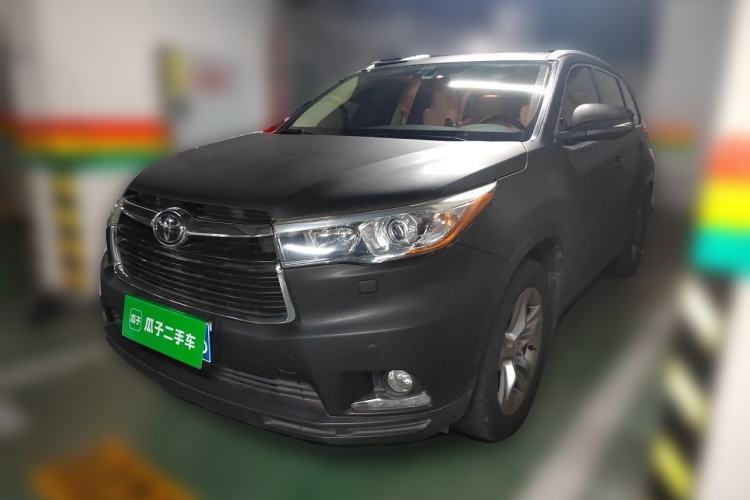 Used Toyota Highlander 2015 2.0T Four-Wheel Drive Ultimate Edition 7-Seater Guazi used car, China used car export, Used car for sale, Used  cars, Cheapest cars for sale