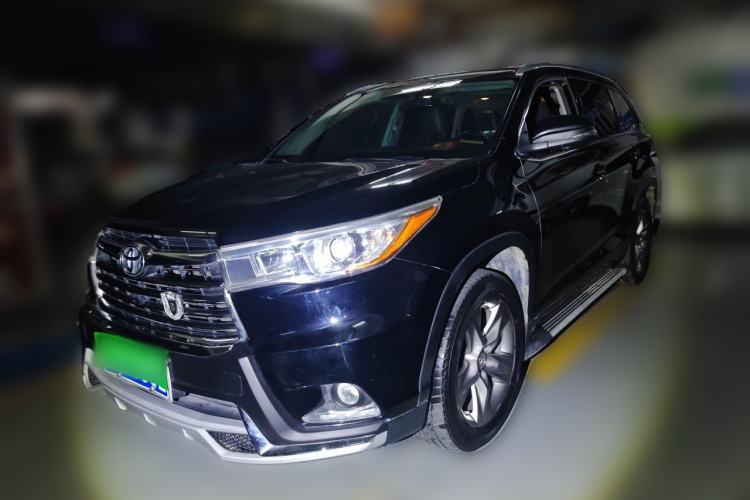 Used Toyota Highlander 2015 2.0T Four-Wheel Drive Luxury Edition 7-Seater Guazi used car, China used car export, Used car for sale, Used cars, Cheapest cars for sale