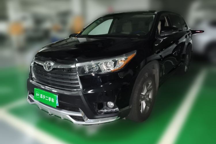 Used Toyota Highlander 2015 2.0T Four-Wheel Drive Luxury Edition 7-Seater Guazi used car, China used car export, Used car for sale, Used cars, Cheapest cars for sale