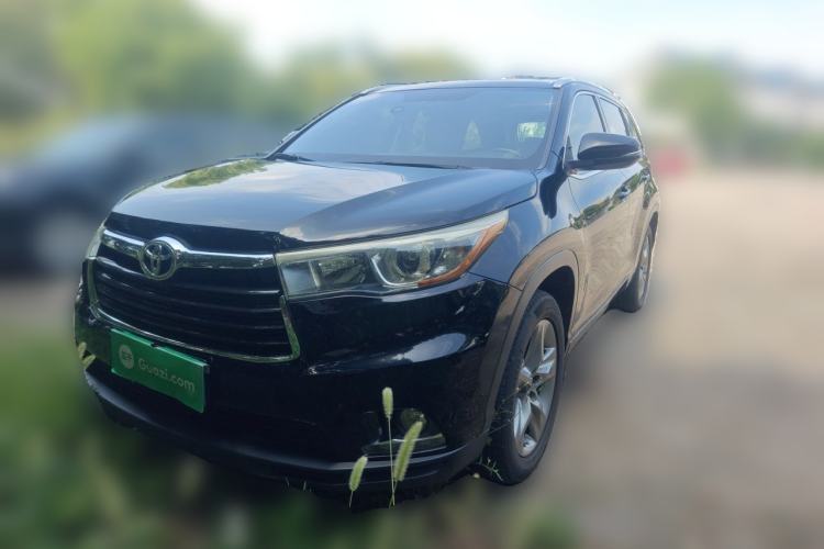 Used Toyota Highlander 2015 2.0T Four-Wheel Drive Luxury Edition 7-Seater Guazi used car, China used car export, Used car for sale, Used cars, Cheapest cars for sale