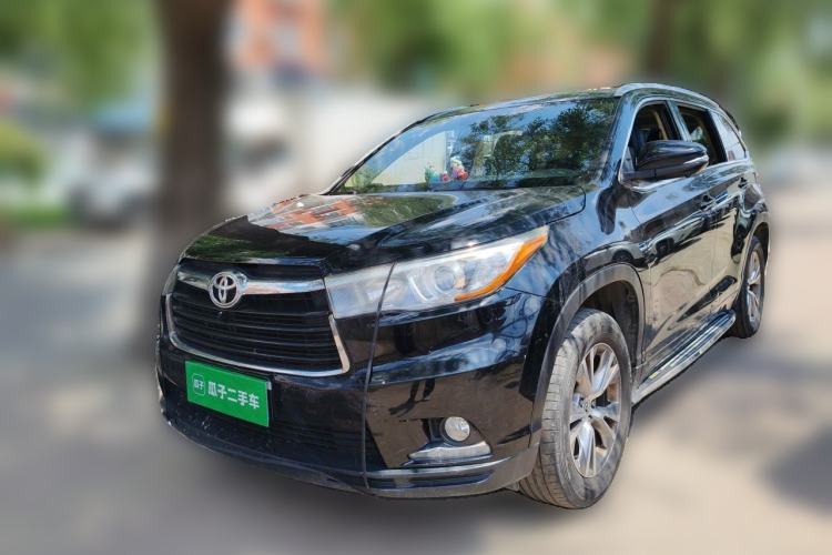 Used Toyota Highlander 2015 2.0T Four-Wheel Drive Elite Edition 7-Seater Guazi used car, China used car export, Used car for sale, Used cars, Cheapest cars for sale