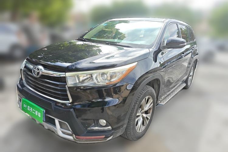 Used Toyota Highlander 2015 2.0T Two-Wheel Drive Elite Edition 7 Seats Guazi used car, China used car export, Used car for sale, Used Toyota cars, Cheapest cars for sale
