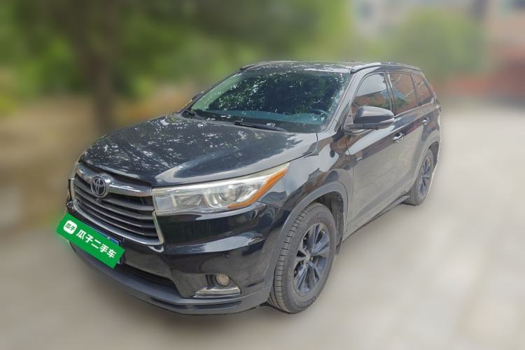 Used Toyota Highlander 2015 2.0T Four-Wheel Drive Elite Edition 7-Seater Guazi used car, China used car export, Used car for sale, Used cars, Cheapest cars for sale