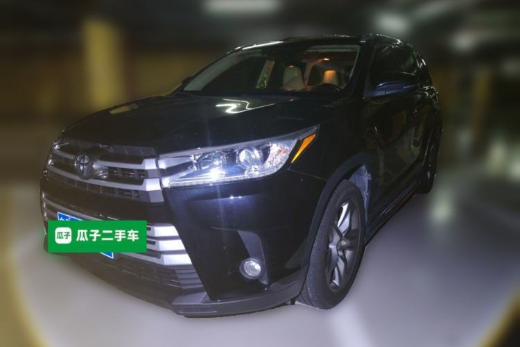 Used Toyota Highlander 2015 2.0T Four-Wheel Drive Luxury Edition 7-Seater Guazi used car, China used car export, Used car for sale, Used cars, Cheapest cars for sale