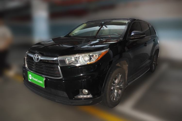 Used Toyota Highlander 2015 2.0T Two-Wheel Drive Elite Edition 5 Seats Guazi used car, China used car export, Used car for sale, Used cars, Cheapest cars for sale