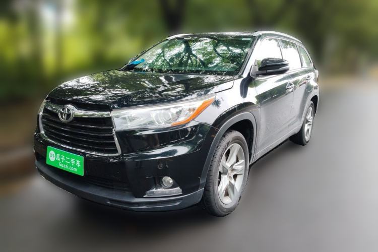 Used Toyota Highlander 2015 2.0T Two-Wheel Drive Luxury Navigation Version 7 Seats Guazi used car, China used car export, Used car for sale, Used  cars, Cheapest cars for sale