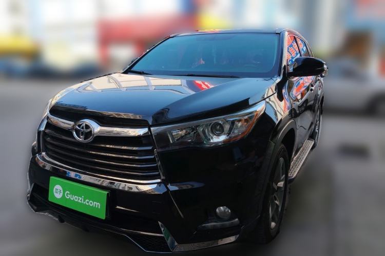 Used Toyota Highlander 2015 2.0T Two-Wheel Drive Luxury Edition 7 Seats Guazi used car, China used car export, Used car for sale, Used cars, Cheapest cars for sale