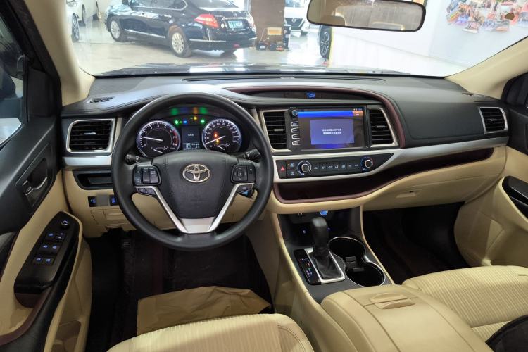 Used Toyota Highlander 2015 2.0T Four-Wheel Drive Elite Edition 7-Seater Center Console