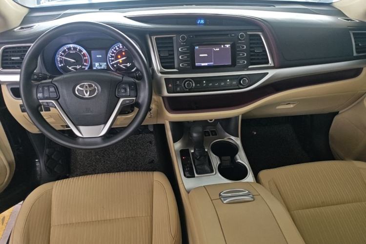 Used Toyota Highlander 2015 2.0T Four-Wheel Drive Elite Edition 7-Seater Center Console