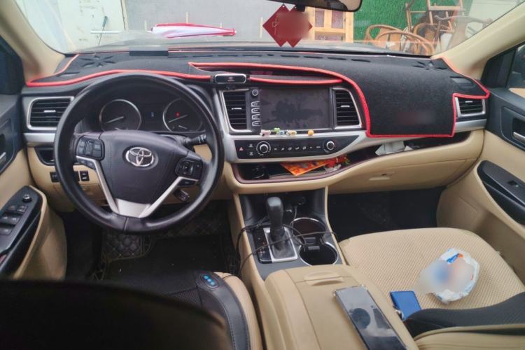 Used Toyota Highlander 2015 2.0T Two-Wheel Drive Elite Edition 5 Seats Center Console