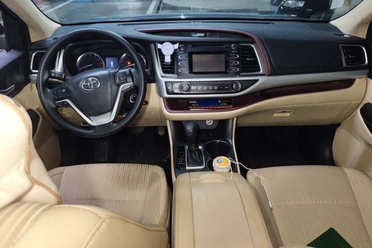 Used Toyota Highlander 2015 2.0T Four-Wheel Drive Elite Edition 7-Seater Center Console