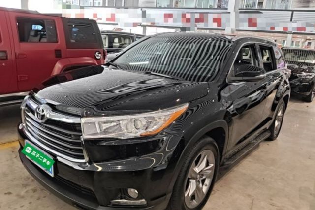Used Toyota Highlander 2015 2.0T Four-Wheel Drive Luxury Edition 7-Seater