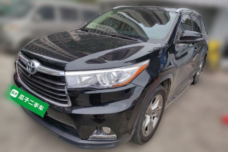 Used Toyota Highlander 2015 2.0T Four-Wheel Drive Luxury Navigation Version with 7 Seats Guazi used car, China used car export, Used car for sale, Used  cars, Cheapest cars for sale