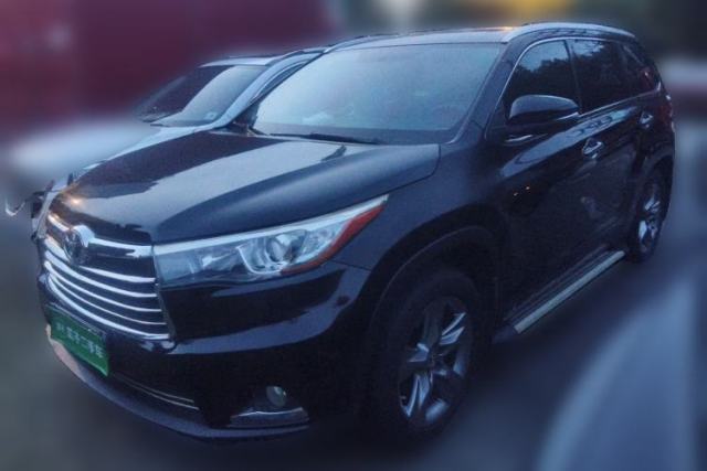 Used Toyota Highlander 2015 2.0T Four-Wheel Drive Luxury Navigation Version with 7 Seats