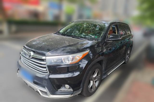 Used Toyota Highlander 2015 2.0T Four-Wheel Drive Luxury Navigation Version with 7 Seats