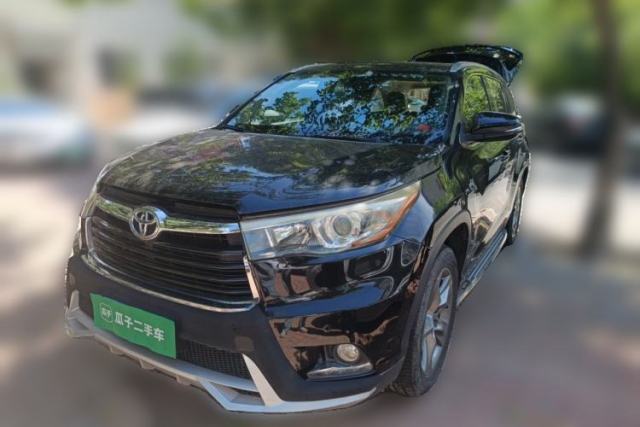 Used Toyota Highlander 2015 2.0T Two-Wheel Drive Luxury Navigation Version 7 Seats