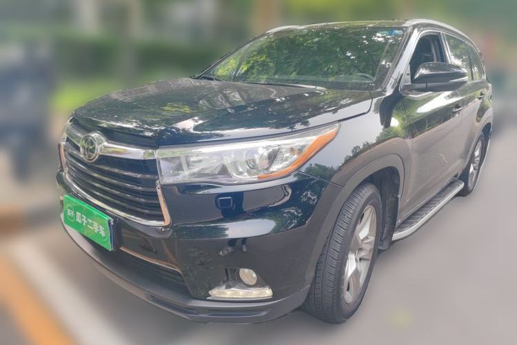 Used Toyota Highlander 2015 2.0T Four-Wheel Drive Ultimate Edition 7-Seater Guazi used car, China used car export, Used car for sale, Used  cars, Cheapest cars for sale