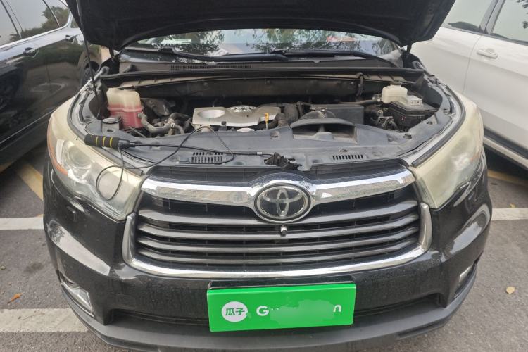 Used Toyota Highlander 2015 2.0T Four-Wheel Drive Ultimate Edition 7-Seater Engine Bay