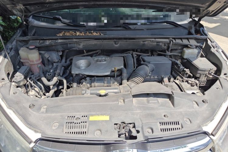 Used Toyota Highlander 2015 2.0T Four-Wheel Drive Luxury Edition 7-Seater Engine Bay
