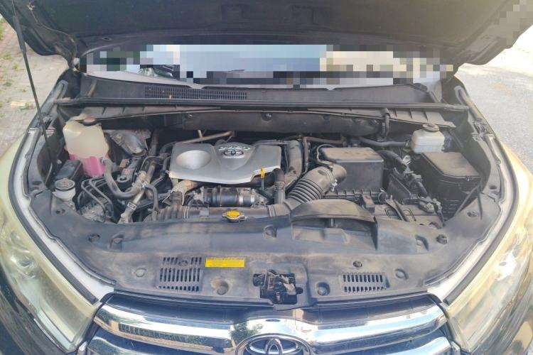 Used Toyota Highlander 2015 2.0T Four-Wheel Drive Luxury Edition 7-Seater Engine Bay
