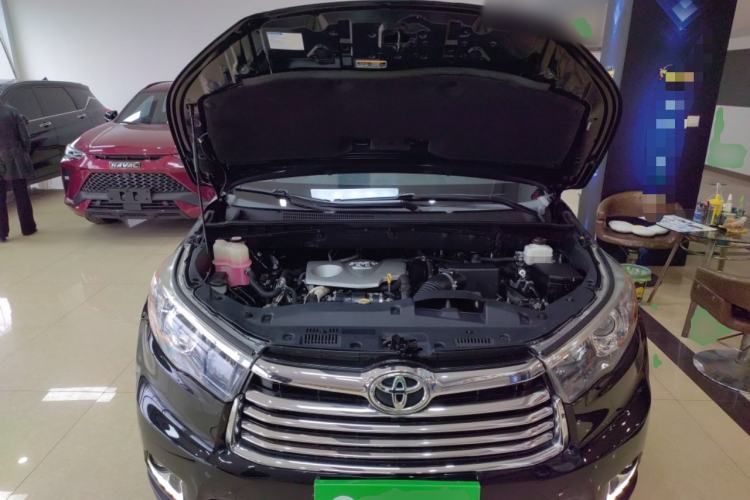 Used Toyota Highlander 2015 2.0T Four-Wheel Drive Elite Edition 7-Seater Engine Bay
