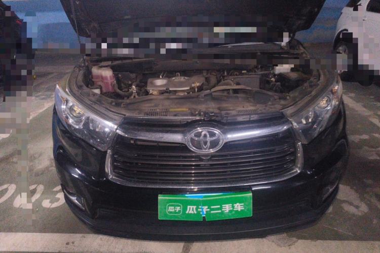 Used Toyota Highlander 2015 2.0T Four-Wheel Drive Luxury Edition 7-Seater Engine Bay