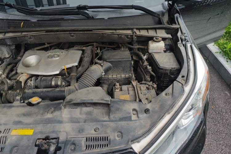 Used Toyota Highlander 2015 2.0T Four-Wheel Drive Luxury Edition 7-Seater Engine Bay Left