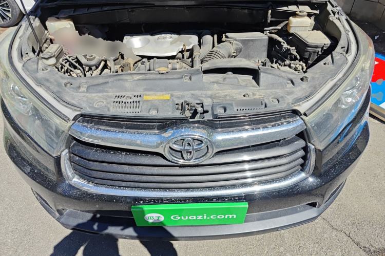 Used Toyota Highlander 2015 2.0T Four-Wheel Drive Luxury Edition 7-Seater Engine Bay